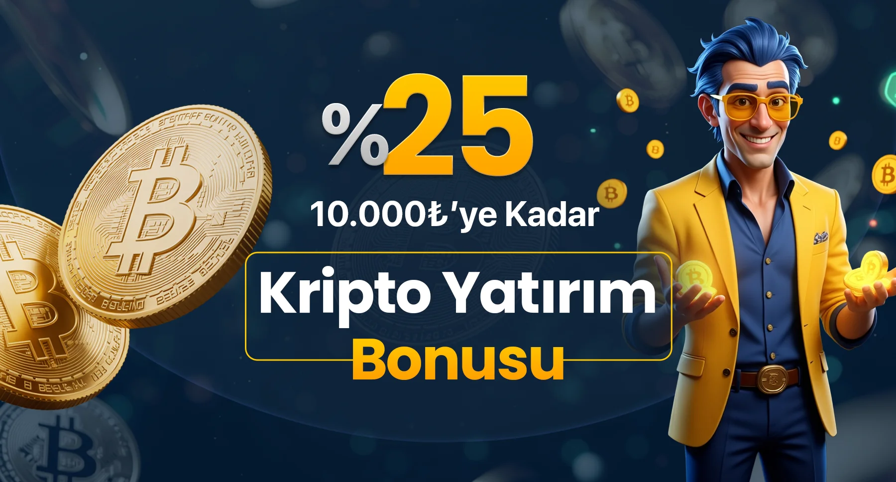 FenomenBet’te kripto yatırımlara özel %25 casino bonusu, 7 gün geçerli