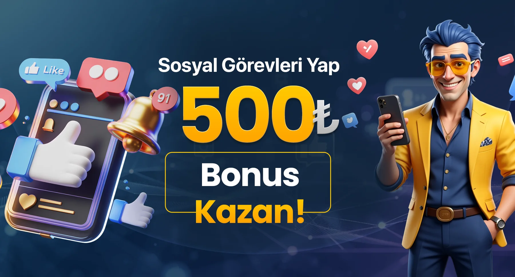 FenomenBet oyuncularına özel sosyal medya bonusu! 